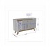 Aparador Buffet Future Off White Cinamomo - Móveis Bechara