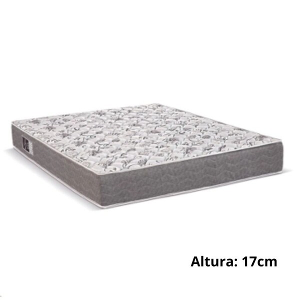 Colchão de Casal Max Saúde Espuma D-45 Selado 138x188x17 cm - Reconflex