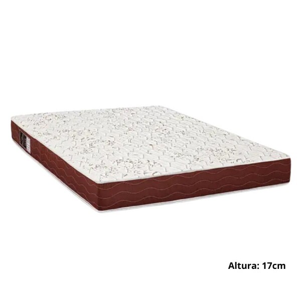 Colchão Casal Espuma D33 Max Saúde Selado 138x188x17