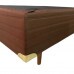 Base para Cama Box Casal Somie Executive 138X188X30cm Marrom Reconflex