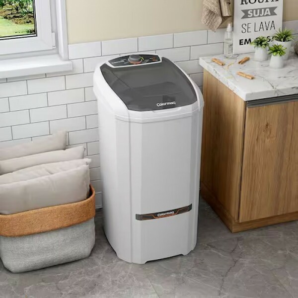 Tanquinho Lavadora Semiautomática 10Kg LCS10 Branca Colormaq