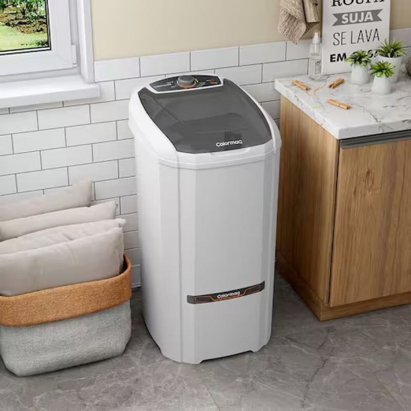 Tanquinho Lavadora Semiautomática 10Kg LCS10 Branca Colormaq