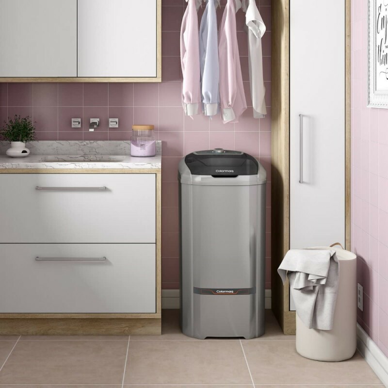 Tanquinho Lavadora Semiautomática 10Kg LCS10 Prata Colormaq