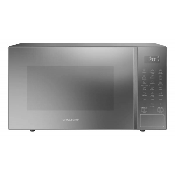 Micro-ondas Brastemp 32 Litros Bms46ar Espelhado Inox