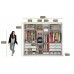 Guarda Roupa Casal com Espelho 3 Portas 6 Gavetas 100% MDF - Sollo-Branco - Novo Horizonte