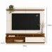 Home Suspenso Para Tv até 70" Morretes Off white/ Canela Mobler Home Suspenso Para Tv até 70" Morretes Off white/ Canela Mobler