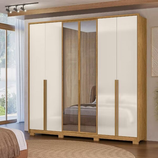 Guarda Roupa De Casal 6 Portas 4 Gavetas Atacama Moval Guarda Roupa De Casal 6 Portas 4 Gavetas Atacama Moval