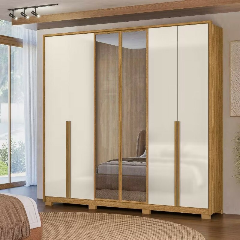 Guarda Roupa De Casal 6 Portas 4 Gavetas Atacama Moval Guarda Roupa De Casal 6 Portas 4 Gavetas Atacama Moval