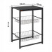 Fruteira Multiuso Max Tubular Preto Craquelado - Ciplafe
