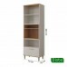 Cozinha Completa Bella 100% MDF 5 Peças (2aéreos+2balcões+1paneleiro) Off White/Freijo - MGM