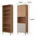 Torre Quente Mdf 70cm Divina Mgm Móveis Freijó/off White