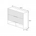 Armario Aereo Esplendida 120cm MGM Freijo/  Off white