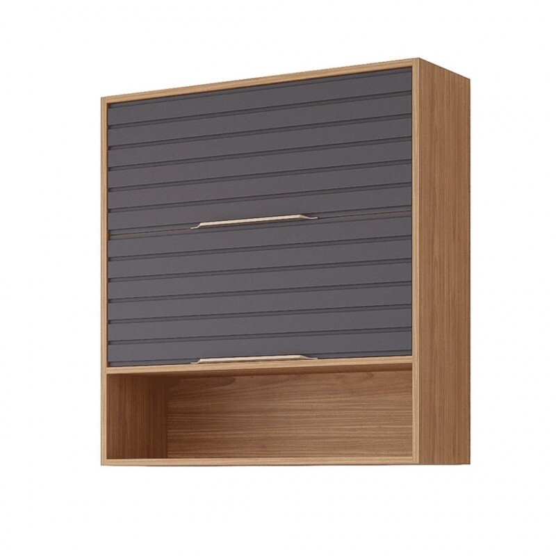 Armario Aereo Esplendida 80cm MGM Freijo/ Titanium