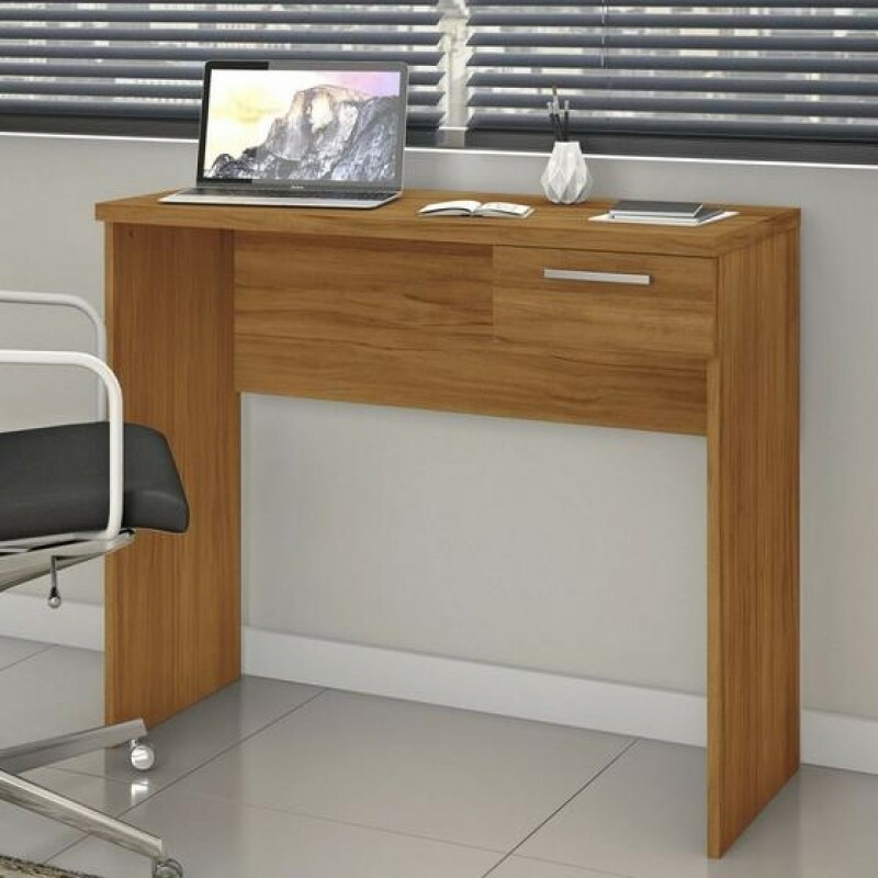 Escrivaninha/Mesa de Computador 1 Gaveta NT2000 Freijo - Notável