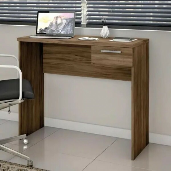 Escrivaninha/Mesa de Computador 1 Gaveta NT2000 Nogal - Notável