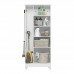 Armário Multiuso Jade 70cm 2 Portas Branco Moval 