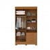 Guarda-Roupa com Espelho Debora 4 Portas 100% MDF Cinamomo - ACP Móveis