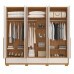 Guarda Roupa Casal com Pés 6 Portas 3 Gavetas NT 6035 Notável Móveis
