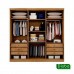 Guarda-Roupa Casal 6 Portas 6 Gavetas New Vértice Branco Novo Horizonte