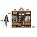 Guarda Roupa Casal com Espelho 6 Portas 6 Gavetas 100% MDF Robust Cumaru/Fendi - Novo Horizonte