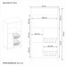 Balcão/Fruteira Para Cozinha Branco Nt3075 Notável Móveis- Branco