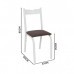 Conjunto Mesa com 4 Cadeiras para Cozinha 70cm Tampo Granito - Ciplafe