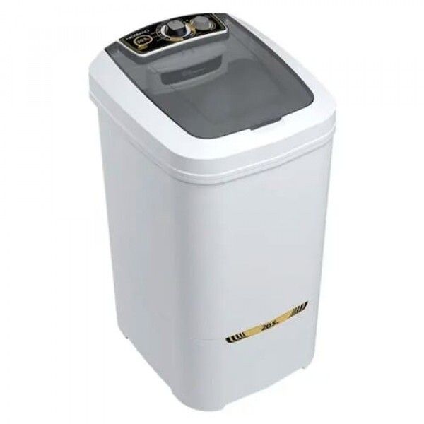 Lavadora de Roupas Newmaq Semiautomática 20,5KG 400W Branco