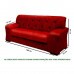 Conjunto de Sofá 2x3 Lugares Caribe Vermelho Capitonê Masterflex