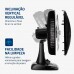 Ventilador de Mesa 40cm Mondial Super Power VSP-40-B 6 Pás 3 Velocidades - Preto