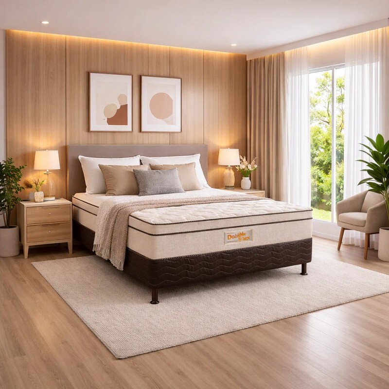 Cama Box Casal conjugada New Double Flex Reconflex Cama Box Casal conjugada New Double Flex Reconflex