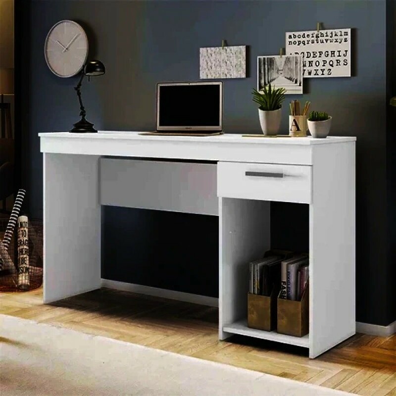 Mesa Escrivaninha Office NT 2070 New Branco Notável Mesa Escrivaninha Office NT 2070 New Branco Notável