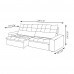 Sofá Retrátil/Reclinável 3 Lugares Isabela Allflex Sofá Retrátil/Reclinável 3 Lugares Isabela Allflex